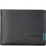  Monaco Portafoglio Protezione RFID Pelle 9 cm Variante nero