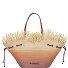  Pagoda Borsa shopper 27 cm Variante fucsia-arancione-naturale