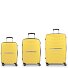 Shinyuu 4 ruote Set di valigie 3 pezzi con piega di espansione Variante amarillo Shinyuu 4 ruote Set di valigie 3 pezzi con piega di espansione Variante amarillo