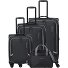  Corsiica 4 ruote Set di valigie 4 pezzi Variante black