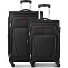  Beaumont 4 ruote Set di valigie 2 pezzi con piega di espansione Variante black