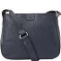  Hirsch Borsa a tracolla Vera Pelle 28 cm Variante blau