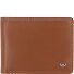  Polo Portafoglio Protezione RFID Vera Pelle 12 cm Variante cognac