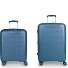  Queens 4 ruote Set di valigie 2 pezzi espandibile Variante azul