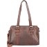  Borsa a tracolla in pelle 34 cm Variante darkbrown