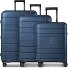  Essentials 11 4 ruote Set di valigie 3 pezzi espandibile Variante midnight blue