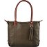  Lucia Borsa a spalla Vera Pelle 38 cm Variante olive