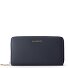  Portafoglio Bologna XL con zip in pelle 19 cm Variante navy