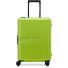  x United Colors of Benetton Color Block Hardside Trolley da cabina a 4 ruote 55 cm Variante lime
