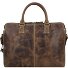  Vintage Borsa shopper Pelle 40 cm Variante brown