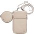  Palma Custodia per cellulare RFID in pelle 10,5 cm Variante taupe