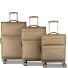  Kyoto 4 ruote Set di valigie 3 pezzi espandibile Variante beige
