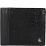  Donna Portafoglio Protezione RFID Vera Pelle 11 cm Variante black