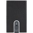  Modus Custodia per carta di credito Protezione RFID Vera Pelle 6 cm Variante black