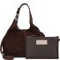  C-Easy Borsa a spalla Vera Pelle 21 cm Variante brunette-brunet