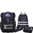 Ergo Compacto Set di borse per la scuola 5 pezzi Variante Tron Ergo Compacto Set di borse per la scuola 5 pezzi Variante Tron