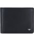  Polo Portafoglio Protezione RFID Vera Pelle 12 cm Variante schwarz
