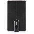  Custodia quadrata nera per carte di credito RFID in pelle 6 cm Variante black
