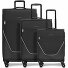  taska set di valigie a 4 ruote 3 pezzi con piega elastica Variante anthracite