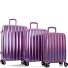  Astro 4 ruote Set di valigie 3 pezzi con piega di espansione Variante purple