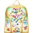 Art+Craft Zaino City in pelle 37 cm Variante handbemalt Art+Craft Zaino City in pelle 37 cm Variante handbemalt
