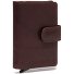  Prague Custodia per carta di credito Protezione RFID Pelle 7 cm Variante braun