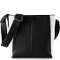  Hirsch Beatrix Borsa a tracolla Vera Pelle 22 cm Variante schwarz-weiss