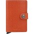  Miniwallet Custodia per carte di credito al vegetale RFID in pelle 6,5 cm Variante caramello-sand