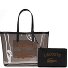  Core Essentials Anna Borsa shopper L 39 cm Variante transparent noir ermine