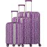  Lascana 4 ruote Set di valigie 3 pezzi Variante plum