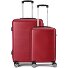  5330 4 ruote Set di valigie 2 pezzi Variante granatrot