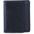  Portafoglio Vera Pelle 9 cm Variante black/blue