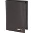  Leather Portafoglio Protezione RFID Vera Pelle 10 cm Variante braun-pure 2.0metal square