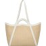 Amalia Borsa shopper 48 cm Variante natural-blanco  Amalia Borsa shopper 48 cm Variante natural-blanco