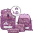  Circle Set di borse per la scuola 5 pezzi Variante Lovely Unicorn Nuala