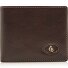  Portafoglio Gaucho RFID in pelle 11 cm Variante mocca