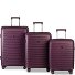  Portland 4 ruote Set di valigie 3 pezzi Variante azalee