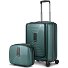  Set di valigie Essentials 14 2 pezzi trolley da cabina con piega elastica + beauty case Variante pearl-green metallic