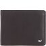  Dublin Portafoglio Protezione RFID Vera Pelle 9.5 cm Variante braun