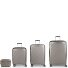  Queens 4 ruote Set di valigie 4 pezzi espandibile Variante champagne