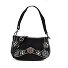  Adele Borsa a tracolla Vera Pelle 29 cm Variante nero