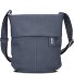  Mademoiselle.M Borsa a tracolla 22 cm Variante nubuk blue
