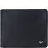  Polo Portafoglio Protezione RFID Vera Pelle 12.5 cm Variante schwarz