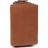  Floren Portafoglio Protezione RFID Vera Pelle 11 cm Variante cognac