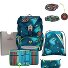  ErgoFlex Set di borse per la scuola 5 pezzi Variante Magic Light