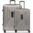  Essentials 14 4 ruote Set di valigie 2 pezzi con piega di espansione Variante coffee grey metallic