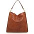  Kura Borsa a tracolla Pelle 32 cm Variante cognac