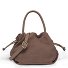  Cool Companion Suede Borsetta Vera Pelle 28 cm Variante mocha