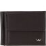  Polo Portafoglio Protezione RFID Pelle 11 cm Variante dunkelbraun