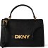  Avril Borsetta Vera Pelle 24 cm Variante black-gold